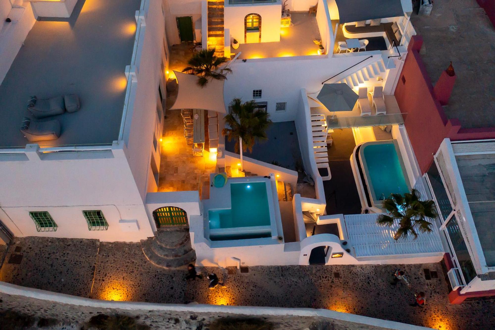 Villa Opera Mansion Santorini Fira  Exterior foto